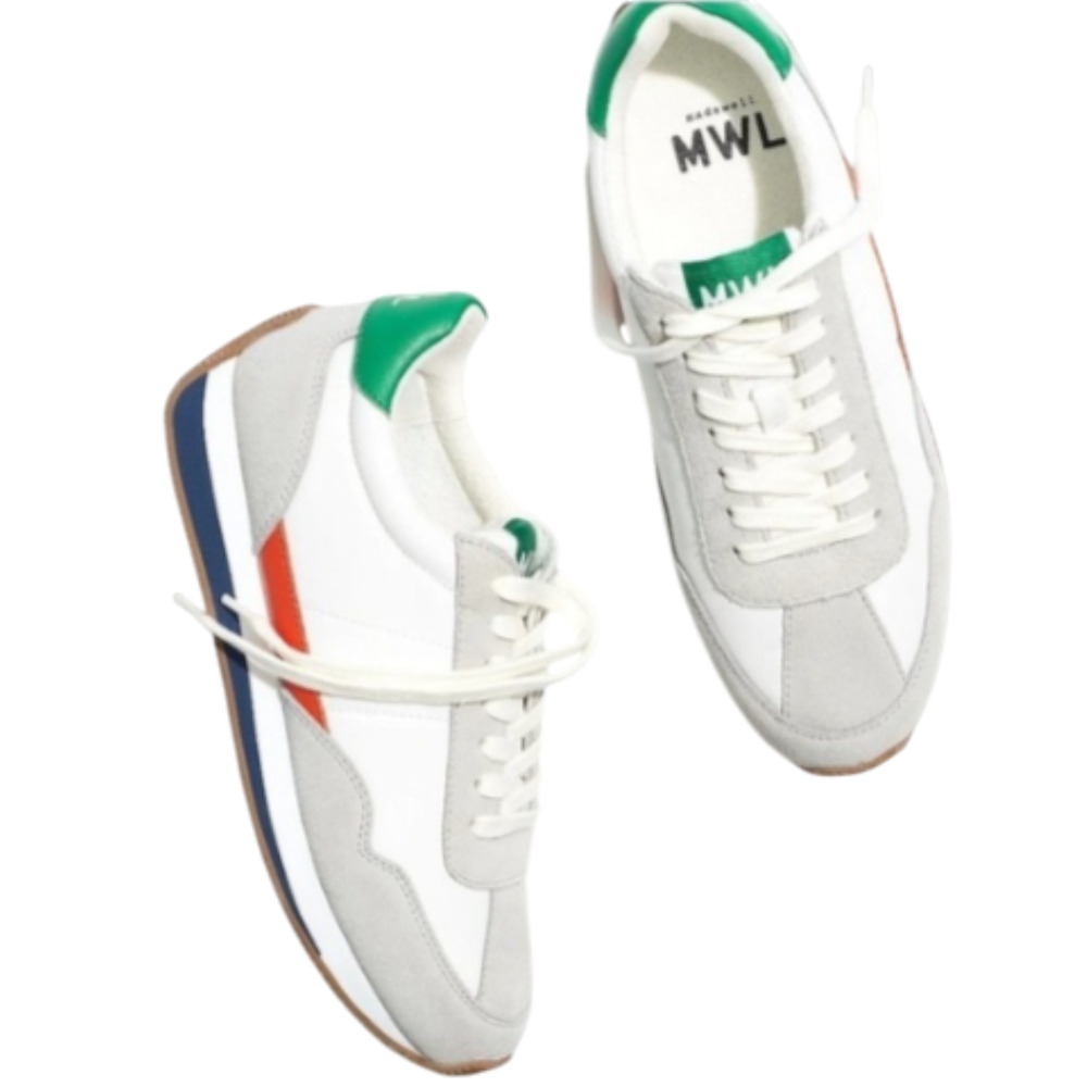 Madewell Old School League Sneakers Suede Lined Unisex W 8.5 / M 7